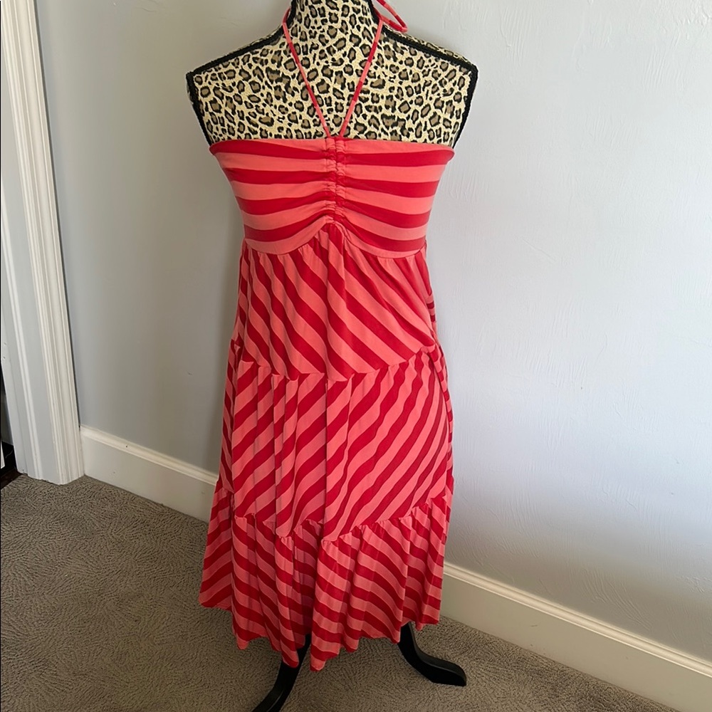 Ella Moss Tiered Halter Sundress
